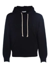 JW ANDERSON DECONSTRUCTED FLEECE BACK HOODIE,JO0023PG0408 993