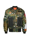 HERON PRESTON CAMOU PARACHUTE BOMBER AP,11744307