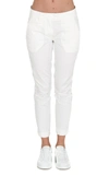 Dondup Perfect Chino Trousers In White In White