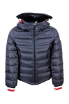 MONCLER 100 GRAM GIROUX JACKET WITH HOOD WITH NYLON BAND,G19541A11220 C0011 742