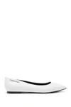 Calvin Klein Aliyah Pointed Toe Flat In Whill