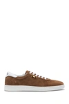 Aprix Suede Sneaker In Date Brown