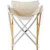 SNOW PEAK SNOW PEAK OFF-WHITE BAMBOO TAKE CHAIR