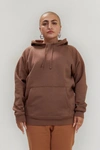 GIRLFRIEND COLLECTIVE COFFEE 50/50 RELAXED FIT HOODIE,4933212373055