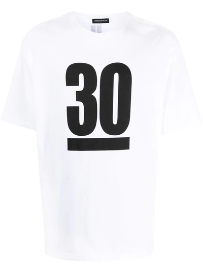 Undercover Slogan-print Cotton T-shirt In White