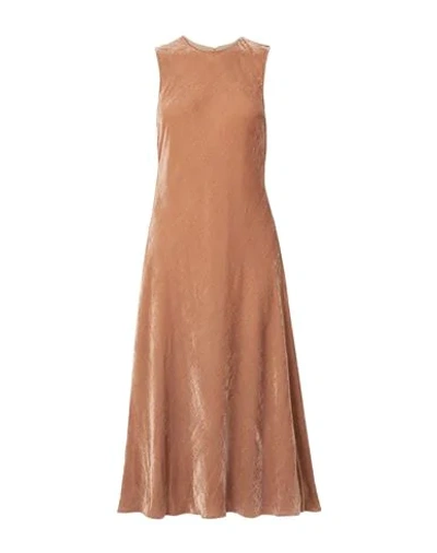 Sies Marjan Long Dresses In Beige