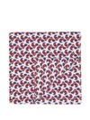 LA DOUBLEJ FISH-PRINT LARGE TABLECLOTH