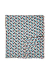 LA DOUBLEJ CUBI-PRINT LINEN TABLECLOTH