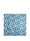 La Doublej Floral-print Linen Tablecloth In White