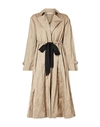 JASON WU COLLECTION JASON WU COLLECTION WOMAN OVERCOAT & TRENCH COAT BEIGE SIZE 12 VISCOSE, COTTON, STAINLESS STEEL,38974381GW 7