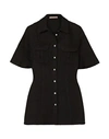 MAGGIE MARILYN MAGGIE MARILYN WOMAN SHIRT BLACK SIZE 2 COTTON, VISCOSE,38974604LH 4