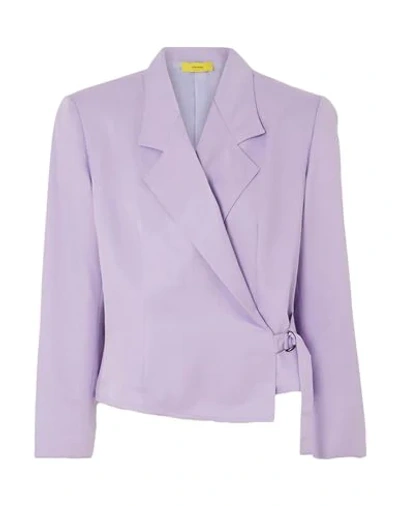 Pyer Moss Sartorial Jacket In Purple