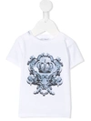 DOLCE & GABBANA CROWN LOGO PRINT T-SHIRT