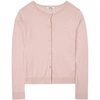 BONPOINT BONPOINT PINK KNITTED CARDIGAN,S01GCAKN1701