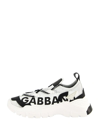 Dolce & Gabbana Kids Sneakers For Boys In White