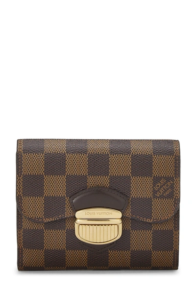 Pre-owned Louis Vuitton Damier Ebene Joey