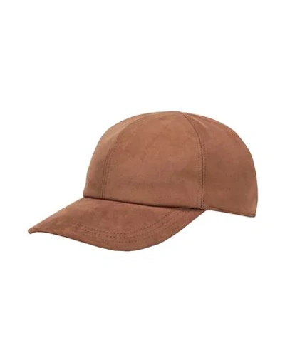 8 By Yoox Hats In Brown
