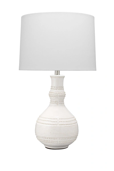 Jamie Young Droplet Table Lamp In White