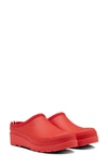 Hunter Original Play Clog In Red/red