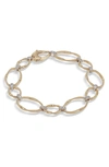 Marco Bicego Women's Marrakech Onde 18k Yellow Gold & Diamond Coil Link Bracelet In Yellow/ White Gold