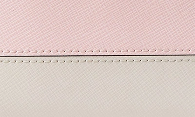 Kate Spade Small Spencer Slim Leather Bifold Wallet In Crystal Blue