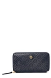 TORY BURCH T MONOGRAM LEATHER CONTINENTAL WALLET,79382