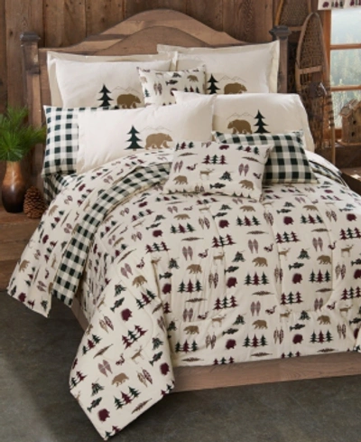 Karin Maki True Grit Northern Exposure King Comforter Set Bedding In Multi