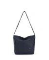 The Sak Women's De Young Medium Leather Hobo In Marine
