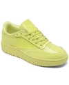 Reebok Women's Cardi B Club C Double Casual Sneakers From Finish Line In High Vis Green, High Vis Green