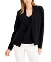 ALFANI OPEN-FRONT CARDIGAN, CREATED FOR MACY'S