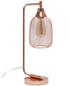 All The Rages Industrial Mesh Desk Lamp In Copper