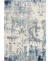 Abbie & Allie Rugs Traver Tvr-2300 Navy 6'7" X 6'7" Square Area Rug In Navy