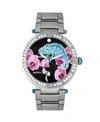 Bertha Quartz Camilla Collection Silver Stainless Steel Watch 38mm