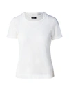 AKRIS OVERLAY KNIT T-SHIRT,400013362638