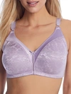 Bali Double Support Wire-free Bra In Purple Mauve