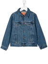 Levi's Levis Trucker Jacket With Patches Big Boys S-xl Xl In Blue