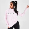 Nike Women's Swoosh Run Half-zip Running Top In Pink