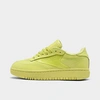 Reebok Women's Cardi B Club C Double Casual Sneakers From Finish Line In High Vis Green/high Vis Green/clear