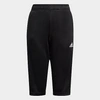 Adidas Originals Adidas Kids' Tiro 21 Cropped Soccer Pants In Black