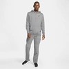 Nike Men's Dri-fit Tapered Training Pants In Charcoal Heather/black