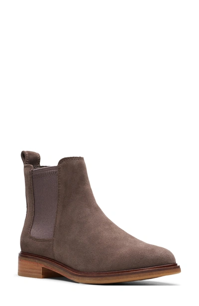 Clarks Clarkdale Arlo Boot In Taupe Suede