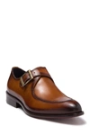 Maison Forte Eli Buckle Strap Leather Loafer In Cognac