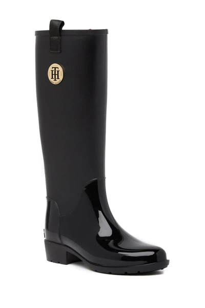 Tommy Hilfiger Karissa Rain Boot In Blksy