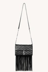 REBECCA MINKOFF EDIE WALLET ON CHAIN WITH FRINGE