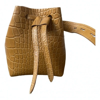 Pre-owned Nanushka Vegan Leather Bag In Brown