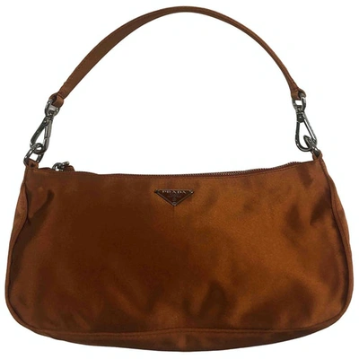 Pre-owned Prada Re-edition Handbag In Orange
