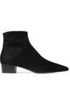 THE ROW Ambra suede ankle boots