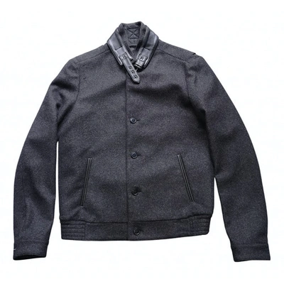 Pre-owned The Kooples Wool Jacket In Grey