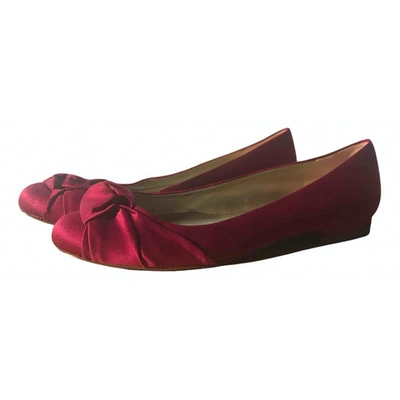 Pre-owned Guess Cloth Ballet Flats