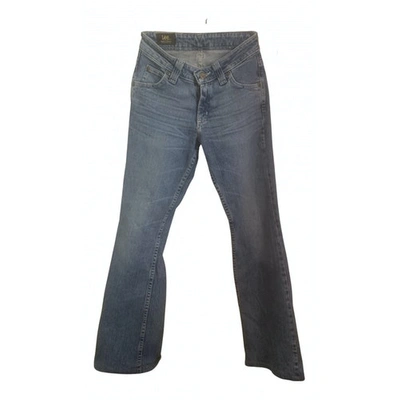Pre-owned Lee Trousers In Other